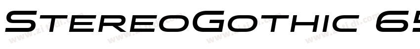 StereoGothic 650字体转换 StereoGothic 650字体转换